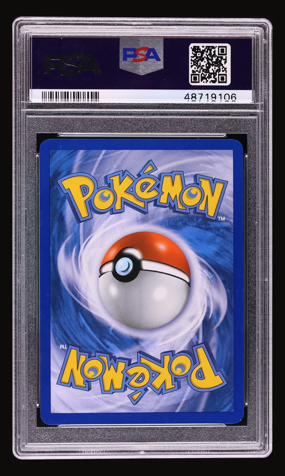 2009 Pokemon Platinum Arceus Holo Swalot #9 PSA 10 GEM MINT, back of the graded slab