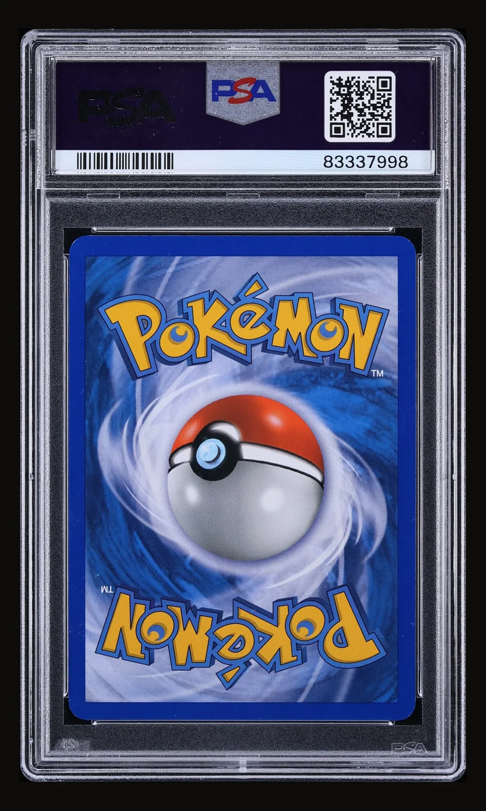 2007 Pokemon Diamond & Pearl Holo Empoleon #4 PSA 10 GEM MINT, back of the graded slab