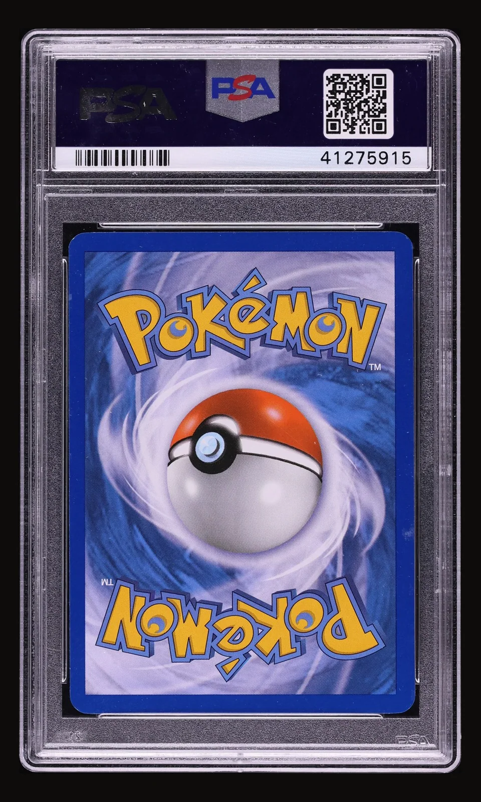 2012 Pokemon Black & White Dark Explorers Gardevoir #109 PSA 10 GEM MINT, back of the graded slab