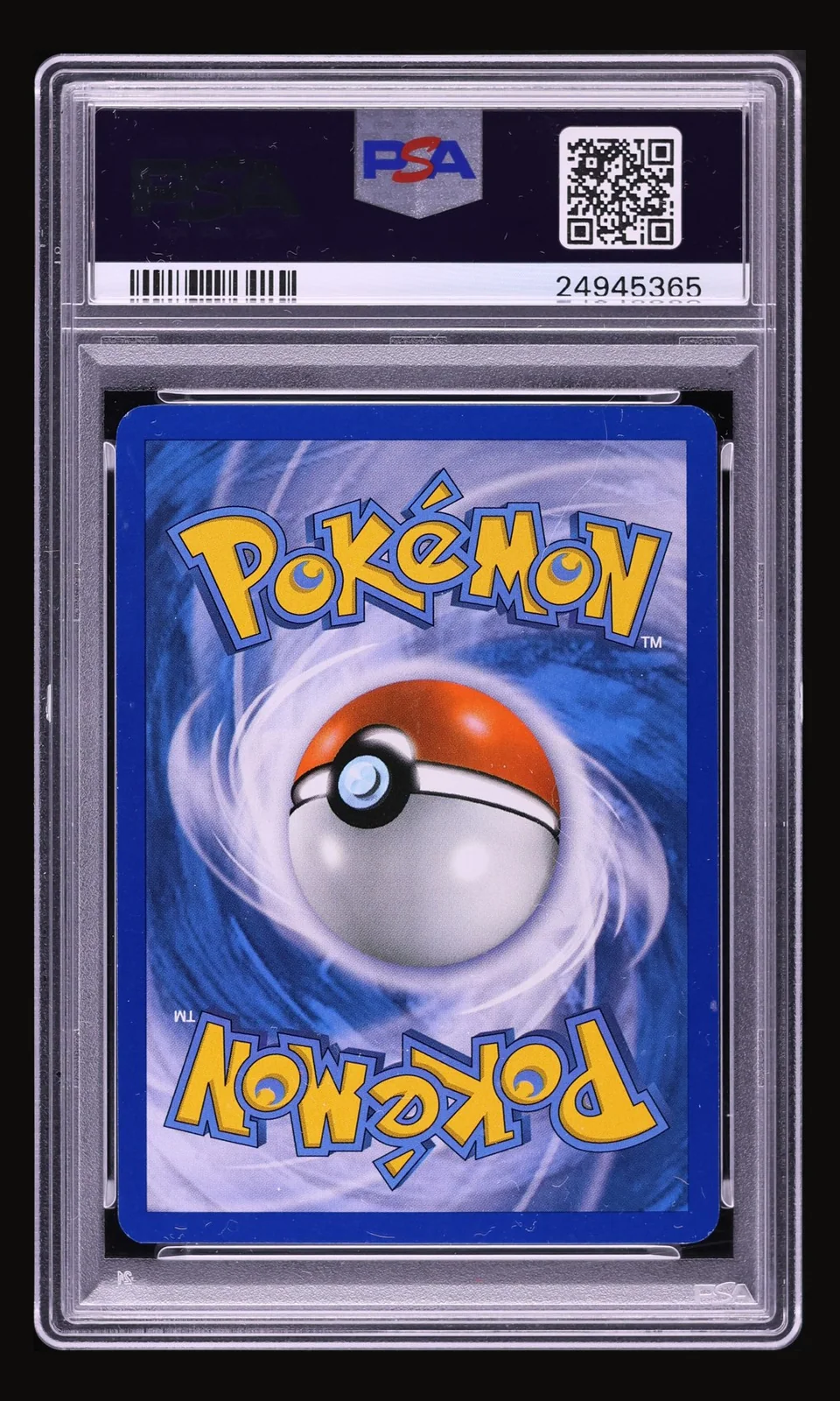2012 Pokemon Black & White Dragons Exalted Full Art Ho-Oh EX #119 PSA 10 GEM MINT, back of the graded slab