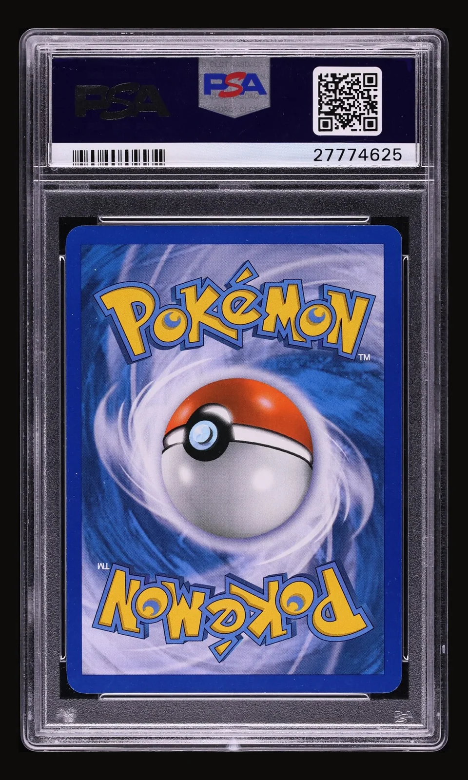2011 Pokemon Call Of Legends Holo Raikou #SL9 PSA 10 GEM MINT, back of the graded slab