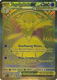 Mega Gardevoir ex - 187/132, Mega Hyper Rare — Mega Evolution
