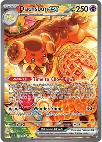 Dachsbun ex - 169/142, Special Illustration Rare — Stellar Crown