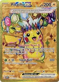 Pikachu ex - 247/191, Hyper Rare — Surging Sparks