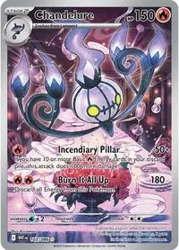 Chandelure - 103/086, Illustration Rare — White Flare