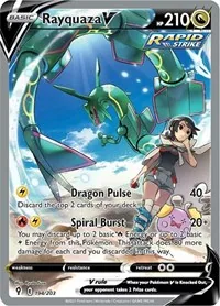 Rayquaza V (Alternate Full Art), Ultra Rare — Evolving Skies