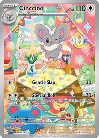 Cinccino - 183/162, Illustration Rare — Temporal Forces