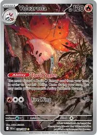 Volcarona - 100/086, Illustration Rare — Black Bolt