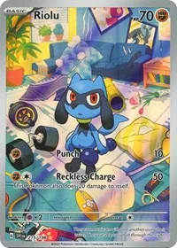 Riolu - 215/198, Illustration Rare — Scarlet & Violet Base Set