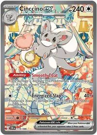 Cinccino ex - 119/086, Special Illustration Rare — Chaos Rising
