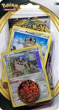 Sword & Shield Single Blister Pack [Galarian Meowth & Galarian Perrserker]