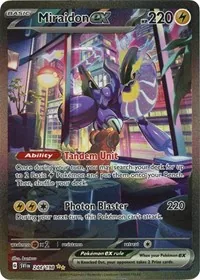Miraidon ex - 244/198, Special Illustration Rare — Scarlet & Violet Base Set