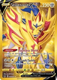 Zamazenta V (Secret), Secret Rare — Sword & Shield Base Set