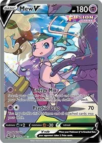 Mew V (Alternate Full Art), Ultra Rare — Fusion Strike