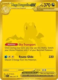 Mega Dragonite ex - 295/217, Mega Hyper Rare — Ascended Heroes