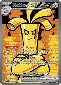 Gholdengo ex - 252/182, Special Illustration Rare — Paradox Rift