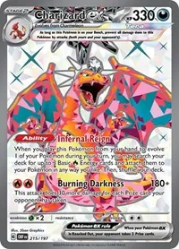 Charizard ex - 215/197, Ultra Rare — Obsidian Flames