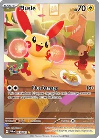 Plusle - 193/182, Illustration Rare — Paradox Rift