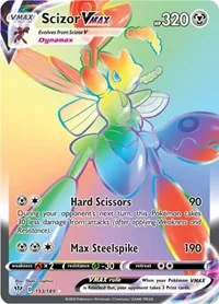 Scizor VMAX (Secret), Secret Rare — Darkness Ablaze