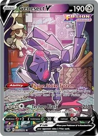 Genesect V (Alternate Full Art), Ultra Rare — Fusion Strike