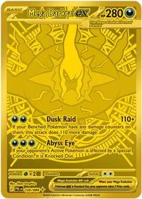 Mega Darkrai ex - 120/084, Mega Hyper Rare — Pitch Black