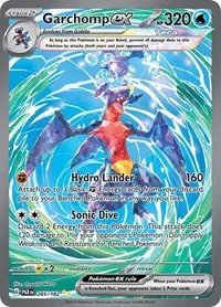 Garchomp ex - 245/182, Special Illustration Rare — Paradox Rift