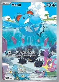 Marill - 204/193, Illustration Rare — Paldea Evolved