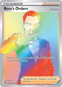 Boss's Orders (Secret), Secret Rare — Rebel Clash