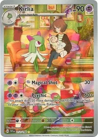 Kirlia - 212/198, Illustration Rare — Scarlet & Violet Base Set