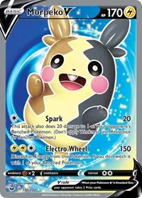 Morpeko V (Full Art), Ultra Rare — Sword & Shield Base Set