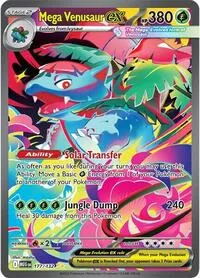Mega Venusaur ex - 177/132, Special Illustration Rare — Mega Evolution