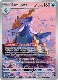 Samurott - 107/086, Illustration Rare — White Flare