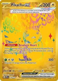 Pikachu ex (Prismatic Evolutions)