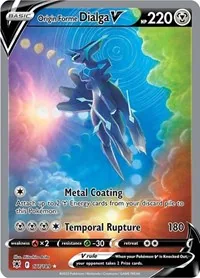 Origin Forme Dialga V (Alternate Full Art), Ultra Rare — Astral Radiance