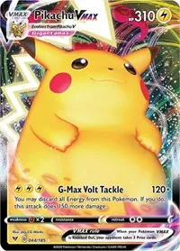 Pikachu VMAX, Ultra Rare — Vivid Voltage