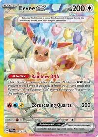 Eevee ex - 167/131, Special Illustration Rare — Prismatic Evolutions