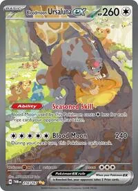 Bloodmoon Ursaluna ex - 216/167, Special Illustration Rare — Twilight Masquerade