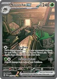 Sinistcha ex - 210/167, Special Illustration Rare — Twilight Masquerade