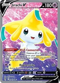 Jirachi V (Full Art), Ultra Rare — Astral Radiance
