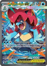 Mega Feraligatr ex - 274/217, Special Illustration Rare — Ascended Heroes