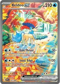 Keldeo ex - 167/086, Special Illustration Rare — White Flare