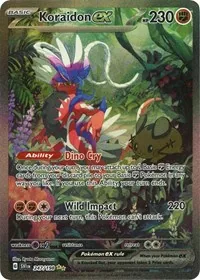 Koraidon ex - 247/198, Special Illustration Rare — Scarlet & Violet Base Set
