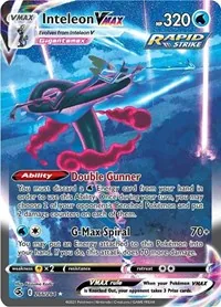 Inteleon VMAX (Alternate Art Secret), Secret Rare — Fusion Strike