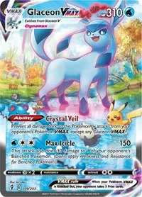 Glaceon VMAX (Alternate Art Secret), Secret Rare — Evolving Skies