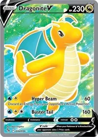 Dragonite V (Full Art), Ultra Rare — Pokemon GO