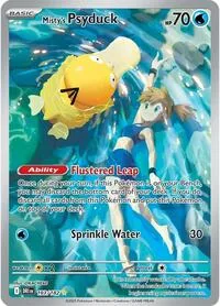 Misty's Psyduck - 193/182, Illustration Rare — Destined Rivals