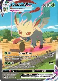 Leafeon VMAX (Alternate Art Secret), Secret Rare — Evolving Skies