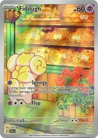 Fidough - 213/198, Illustration Rare — Scarlet & Violet Base Set