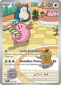 Chansey - 187/167, Illustration Rare — Twilight Masquerade