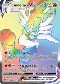 Cinderace VMAX (Secret), Secret Rare — Rebel Clash